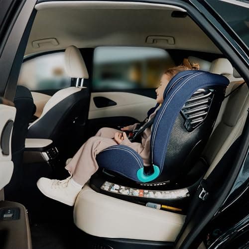 Bastle i-Size Siège Auto 360° pour Enfants 0-36kg et 40-140cm Face et Dos Route ISOFIX TopTether (Grey Stone)
