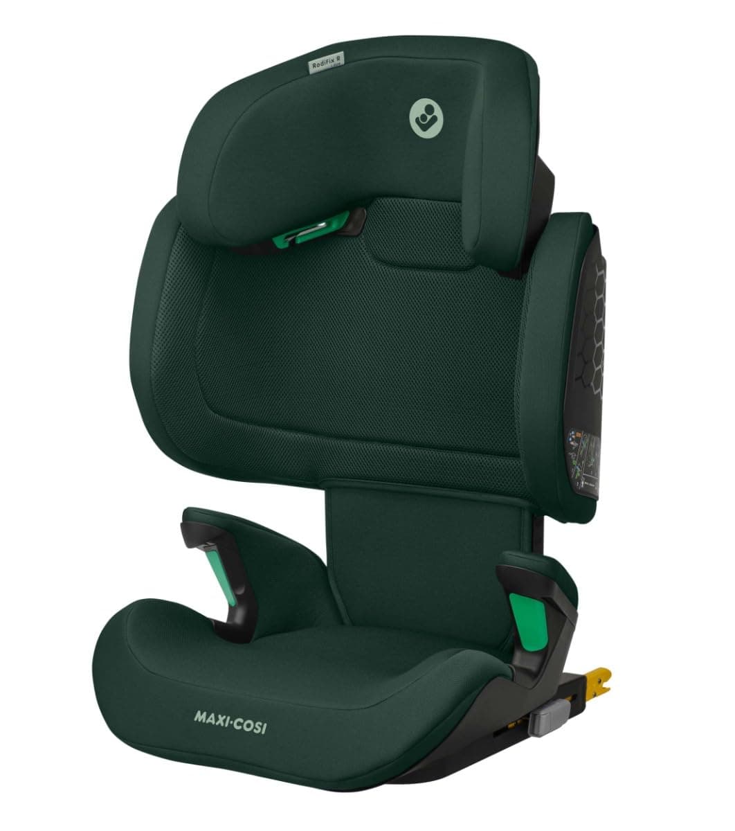 Maxi-Cosi Rodifix R i-Size | Siège Auto ISOFIX 3 à 12 Ans | Protection G-CELL latérale | Authentic Green