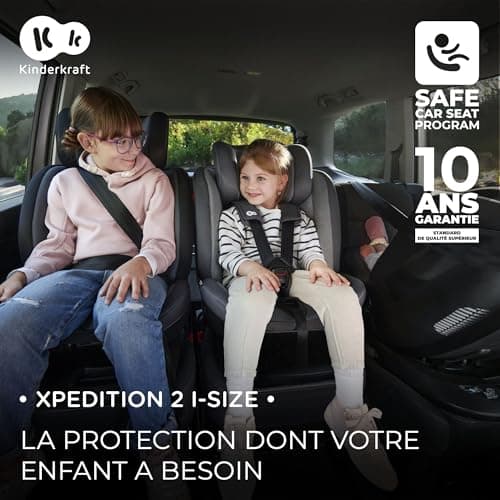 Kinderkraft XPEDITION I-Size 40-150 cm siège auto bébé 0 à 36 kg évolutif noir  
Kinderkraft XPEDITION I-Size 40-150 cm
