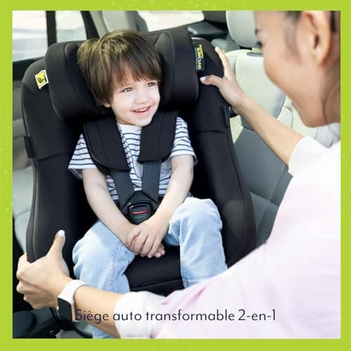Siège-auto Graco Turn2Me i-Size DLX R129 noir pour enfant de la naissance à environ 4 ans avec harnais 5 points et posit