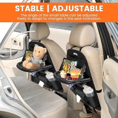 Organisateur Voiture 1Pc Imperméable Protection Enfant Sieges Arrière Multifonctionnalité avec Tableau Pliant (1)  
Prot