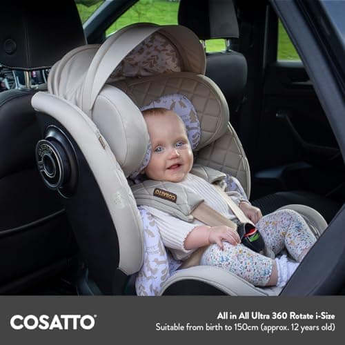 Cosatto All in All Ultra Siège auto pivotant 360° Groupe 0+123 ISOFIX
