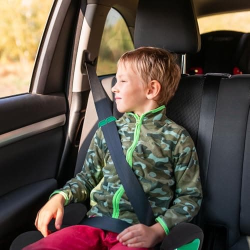 Siège auto FableKids pour enfant | Isofix ECE R129/03 | Rehausseur 3 points et porte-gobelet | Pour enfants de 125-150 c