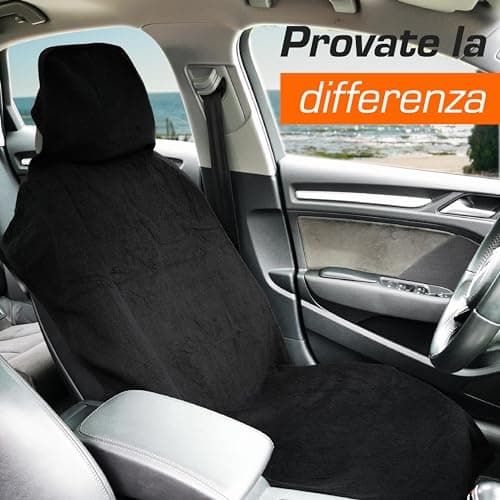 Upgrade4cars Couverture de Siège Voiture Multifonction Individuelle Avant pour Conducteur Étanche contre la Transpiratio