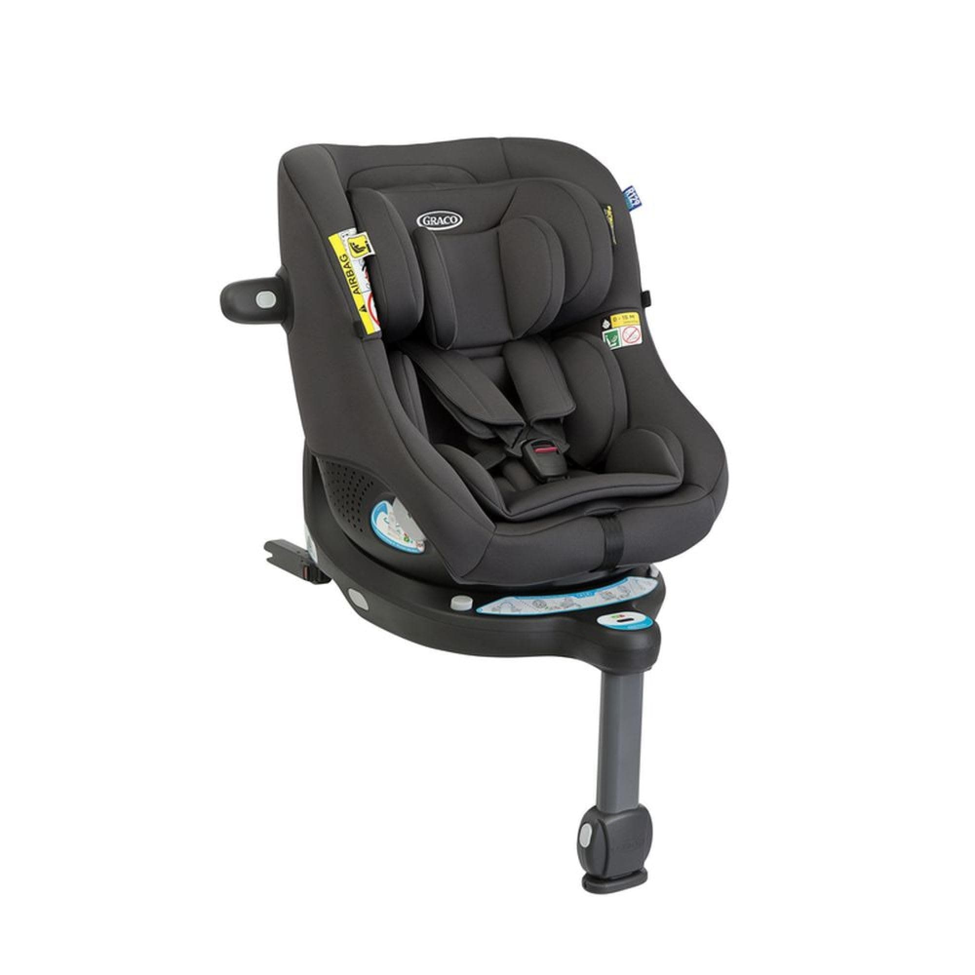 Graco Turn2Me™ DLX i-Size R129 siège auto 2 en 1 ISOFIX 360° | Croissance de l'enfant | Intérieur de la voiture | Facile