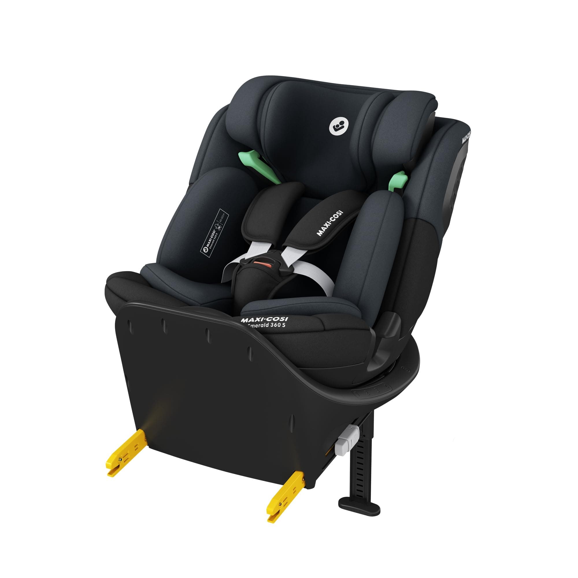 Maxi-Cosi Emerald 360 S i-Size | Siège-auto Isofix 360 Pivotant pour Enfant de 0 à 12 Ans | Rotation FlexiSpin 360° | 4