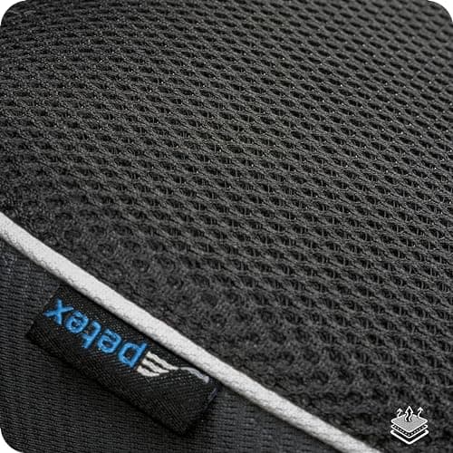PETEX | Siège auto i-Size noir conforme à la norme ECE R129 pour enfants grands - réglable en hauteur - 100-150 cm