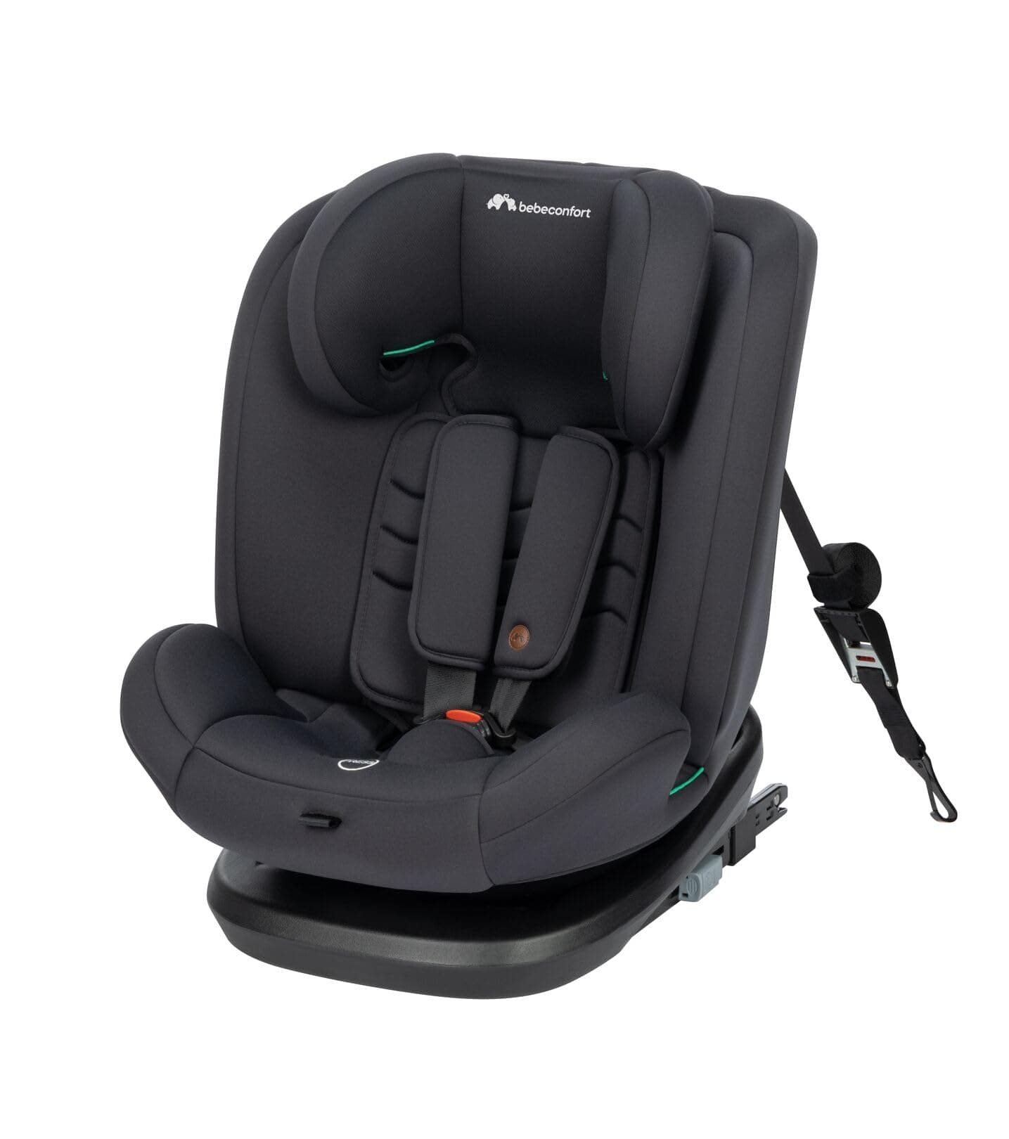 Bebeconfort Apollo Mineral Black, siège-auto ISOFIX et i-Size, 13 positions d'appui-tête, 4 positions inclinées, de 15 m