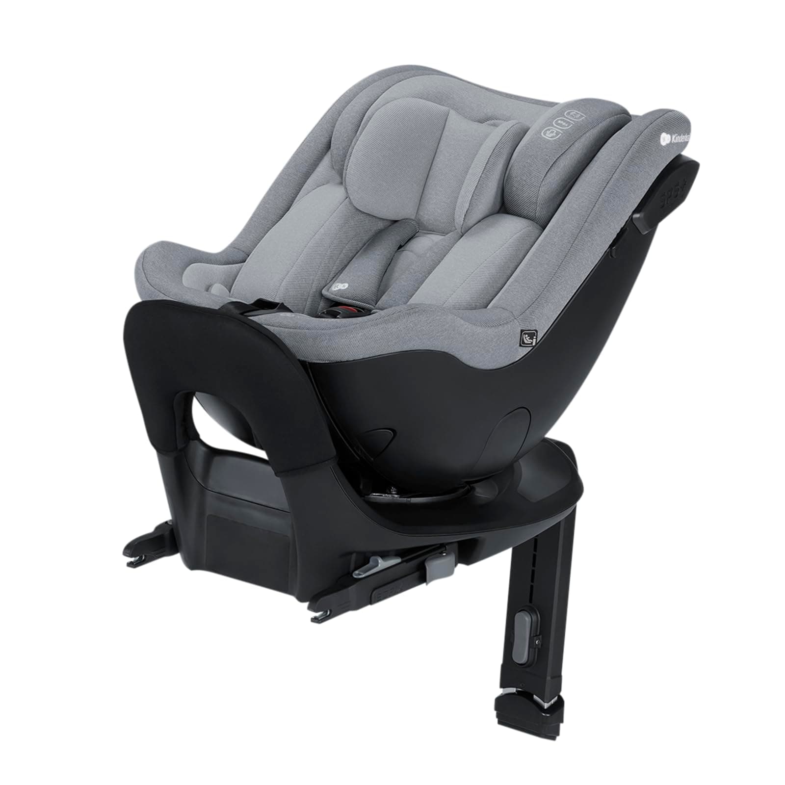 Kinderkraft I-GUARD Siège auto I-size 40-105 cm | Pliable 360° | Systèmes de sécurité avancés | Hauteur de l'appui-tête