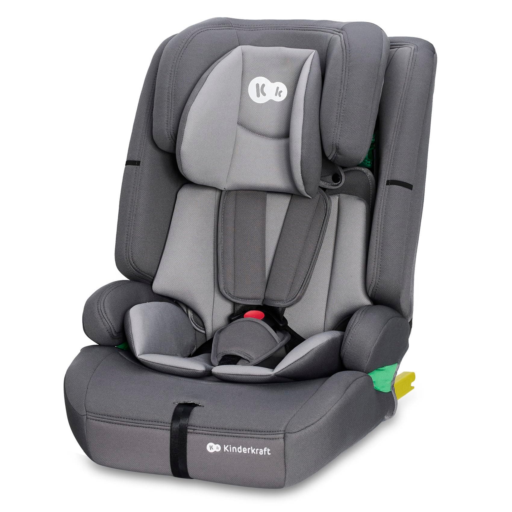 Kinderkraft SAFETY-FIX2 I-SIZE 76-150 cm, Isofix 9 à 36kg, Systèmes de sécurité avancés pour enfants de 15 mois à 12 ans