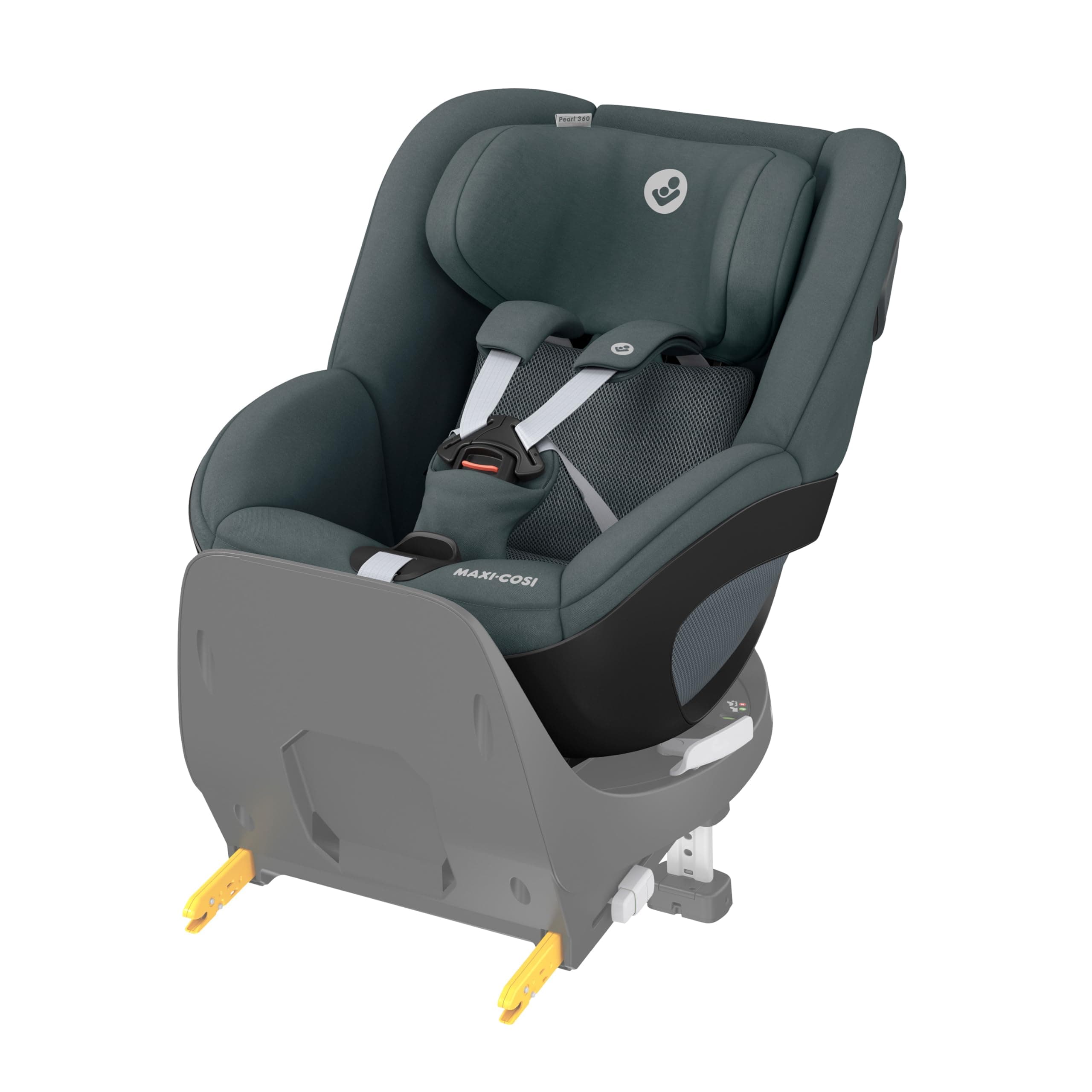 Maxi-Cosi Pearl 360 i-Size Siège-auto bébé 3 mois - 4 ans Authentic Graphite | Rotation 360° facile | Protection latéral