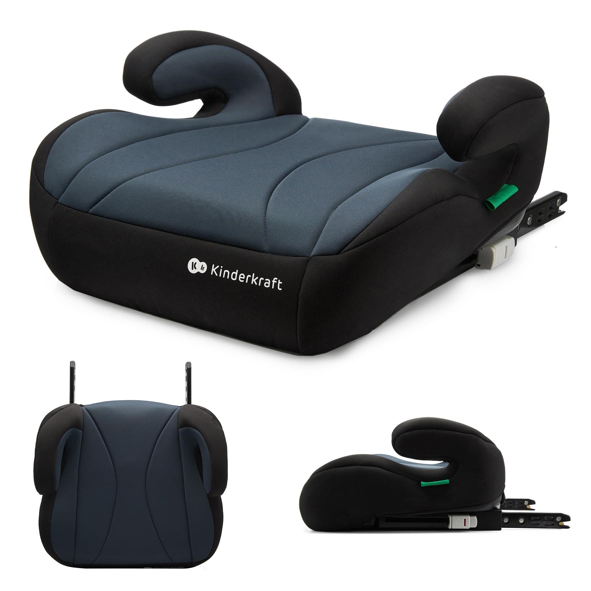 Kinderkraft I-BOOST Siège Auto I-Size 135-150cm pour enfants de 9 à 12 ans - posture ergonomique et mousse supplémentair