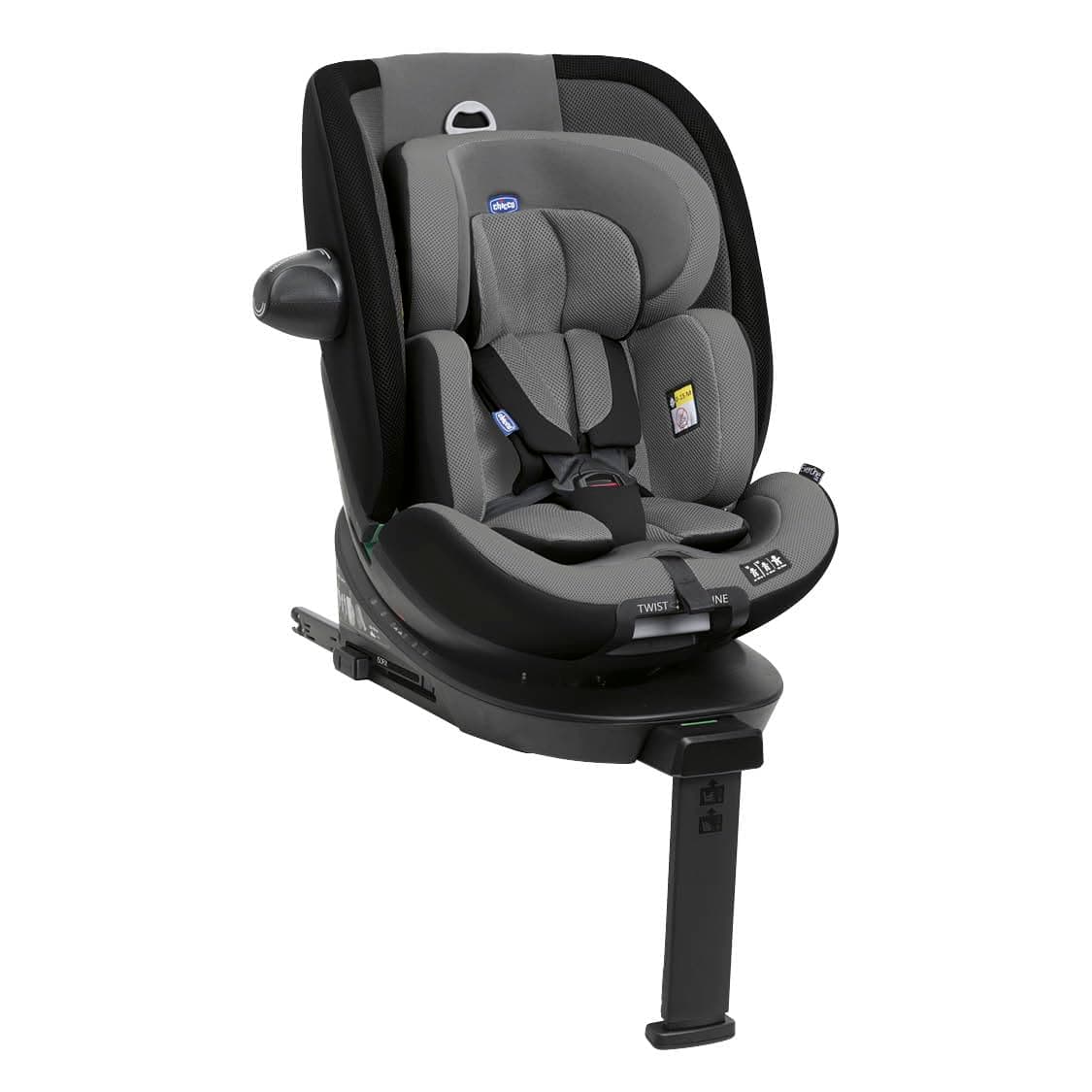 Chicco Everone I-Size Siège Auto avec Base Isofix 0-36 kg Pour Enfants de 40 à 15 cm Homologué ECE R129/03 Pivotant 360°