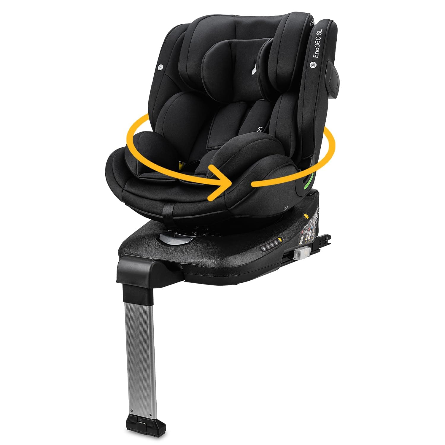 OSANN ENO360 SL iSize - Siège auto pour enfants Isolfix, parfait pour les bébés et les grands enfants - Reglable de 9 à