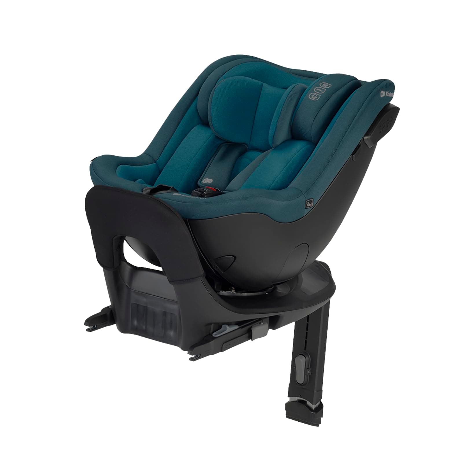 Kinderkraft I-GUARD Siège auto I-size Bleuavec réglage de hauteur de l'appui-tête et base Isofix RWF FWF, sécurité spéci