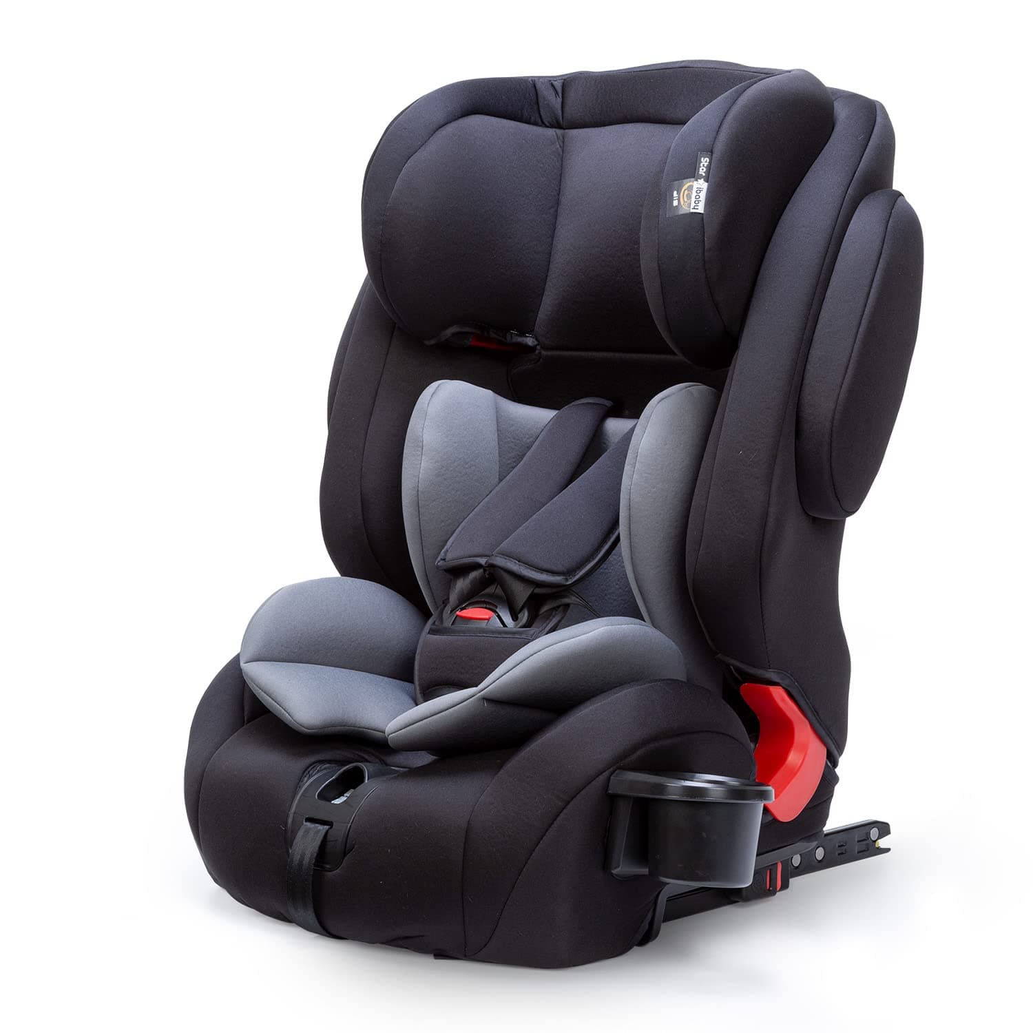 Star Ibaby City Fix HQ 668 SPS | Siège Auto Isofix Groupe 1 2 3 | Pour Enfants | Voyage | Sécurité Avancée | 18-36 kg |