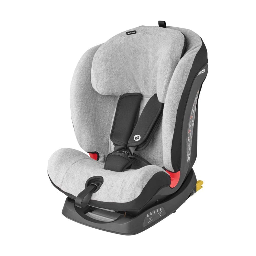 Maxi-Cosi Housse d'été pour siège auto Groupe 123 Titan/Titan Plus - gris frais adapté aux enfants - protection solaire