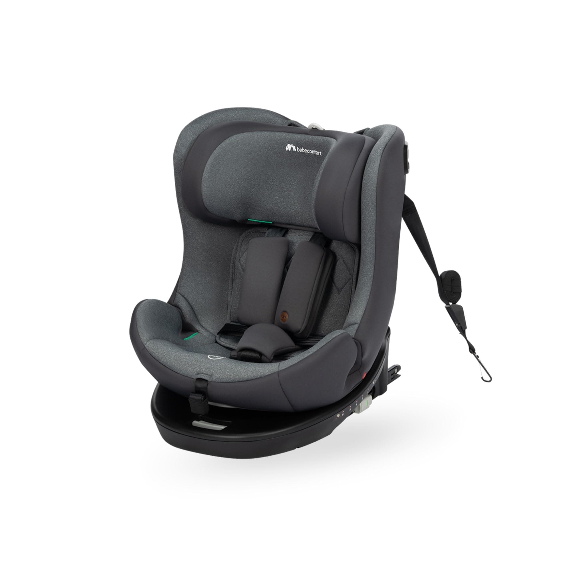 Bebeconfort EvolveFix i-Size Siège Auto 150cm ISOFIX 0-12 Ans 9 Positions d'Appui-tête Protection Contre les Chocs Latér