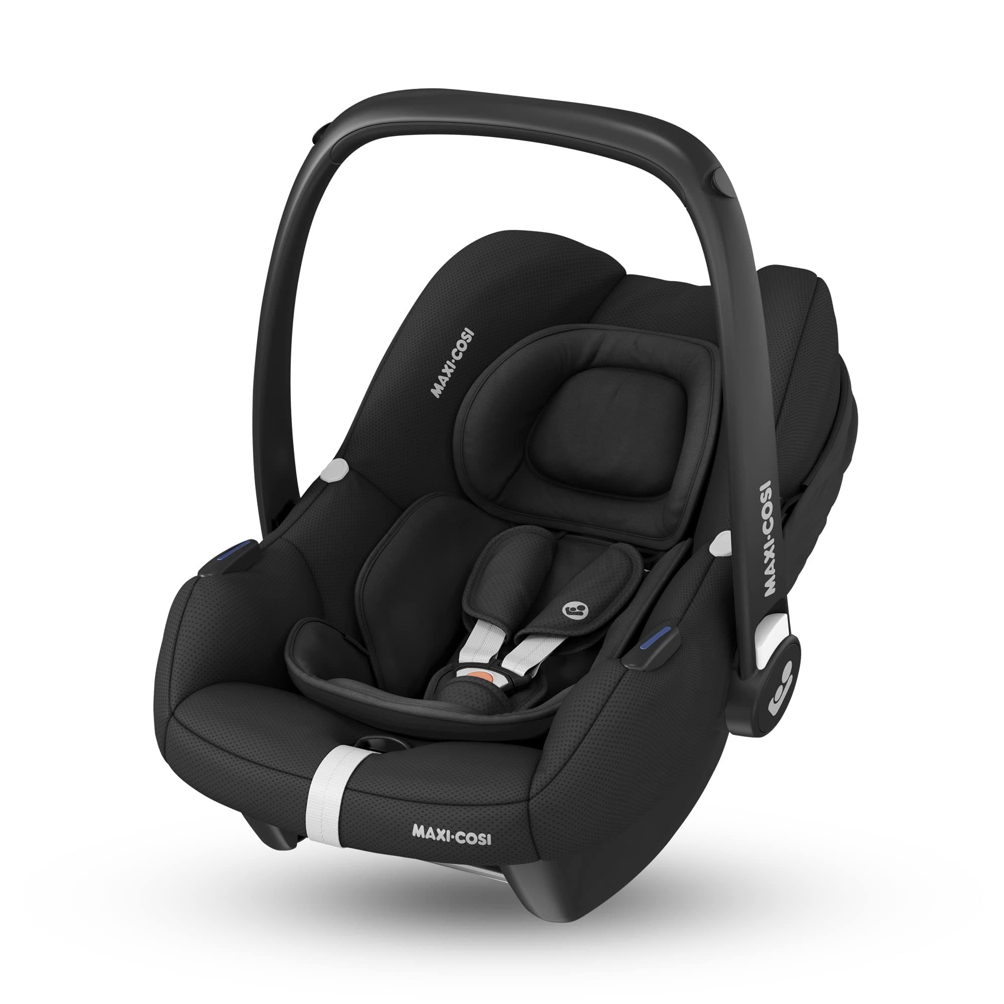 Maxi-Cosi CabrioFix i-Size Essential Black, Siège Auto Bébé 0 à 12 mois, 12 kg max., Siège Auto ISOFIX Léger & Comfortab