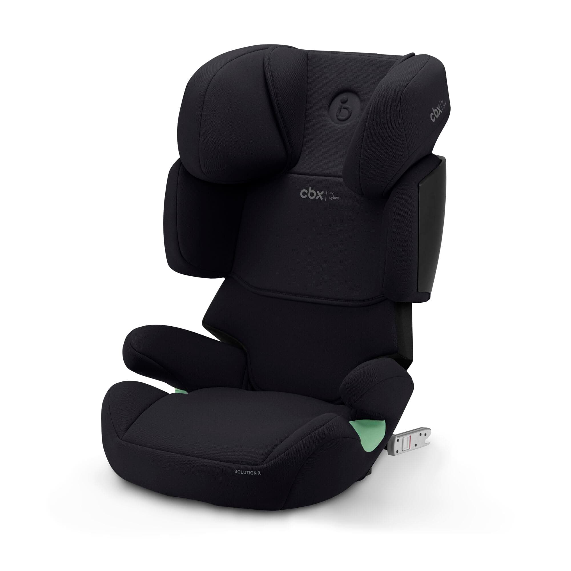 CBX by CYBEX | Siège-auto Solution X i-Fix pour enfants, ISOFIX et without ISOFIX, 3 à 12 ans, 15 à 50 kg, Pure Black
