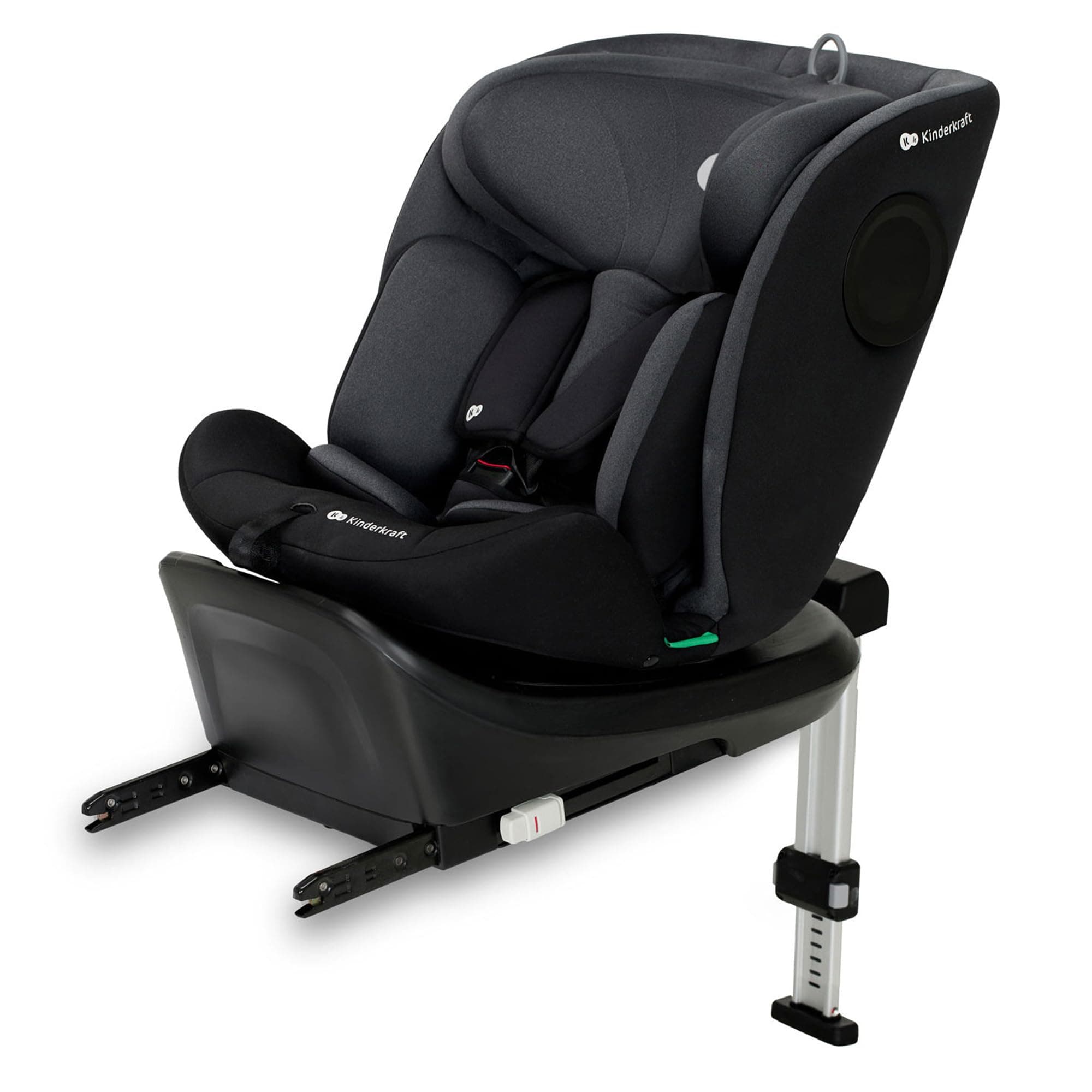 I-360 Siège auto bébé Kinderkraft, Isofix, 360° pivotant, Groupe 0/1/2/3, dès la naissance et jusqu'à 12 ans environ,Pro