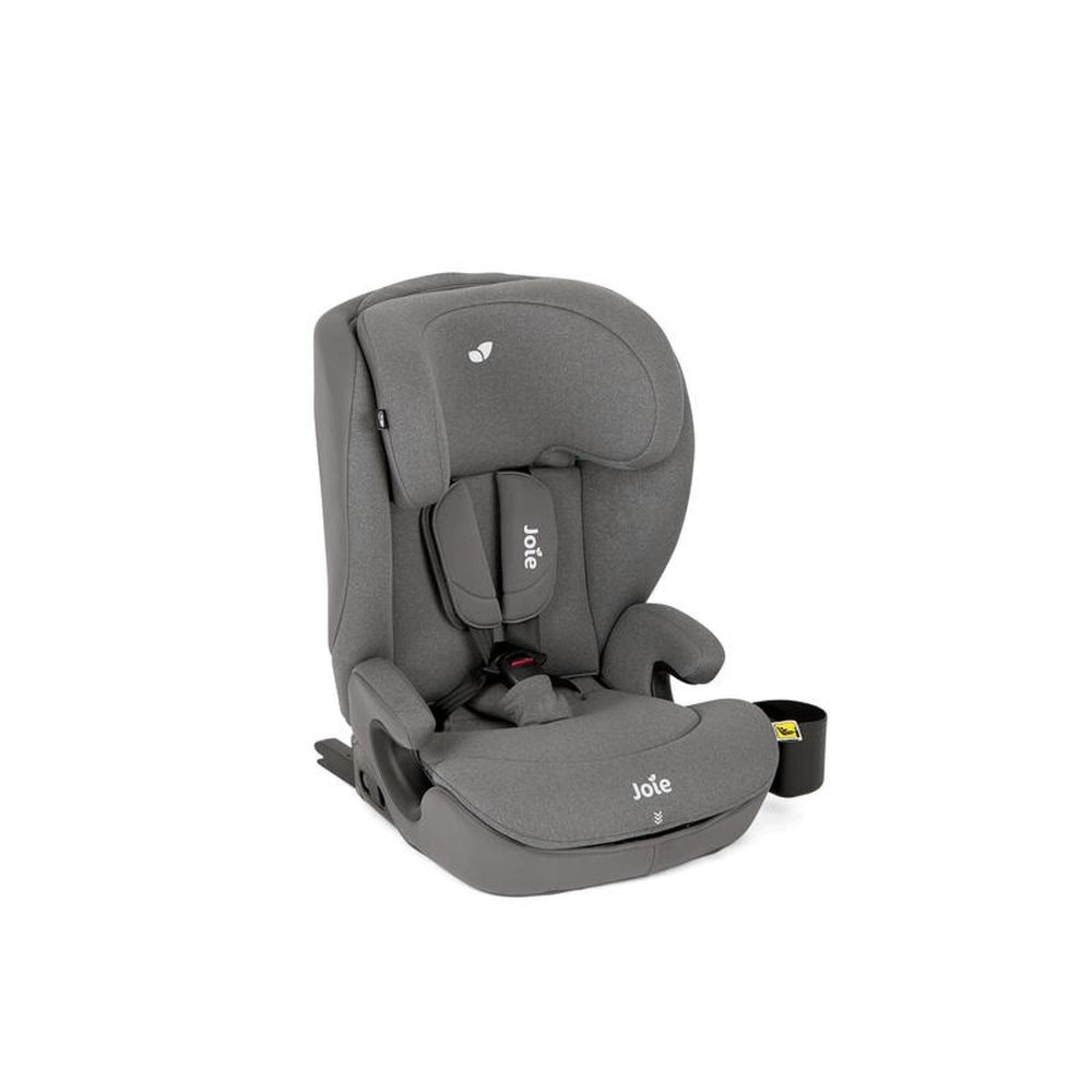 Siège auto i-Size i-Irvana R129 Pebble gris pour bébé - Sécurité maximale - Joie de voyage - Fit jusqu'à 15 kg