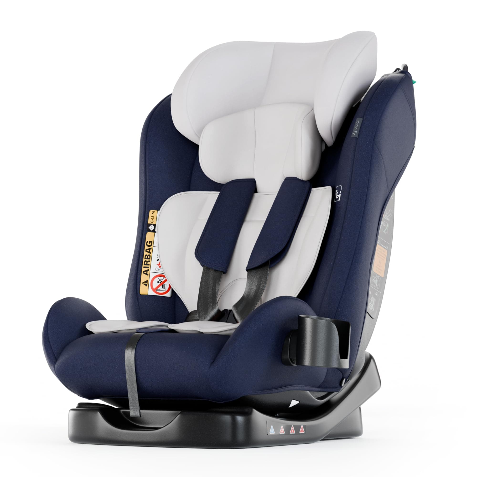 Siège Auto Babify pour Enfant de 40-150 cm, 5 Points de Fixation, Confortable et Pratique