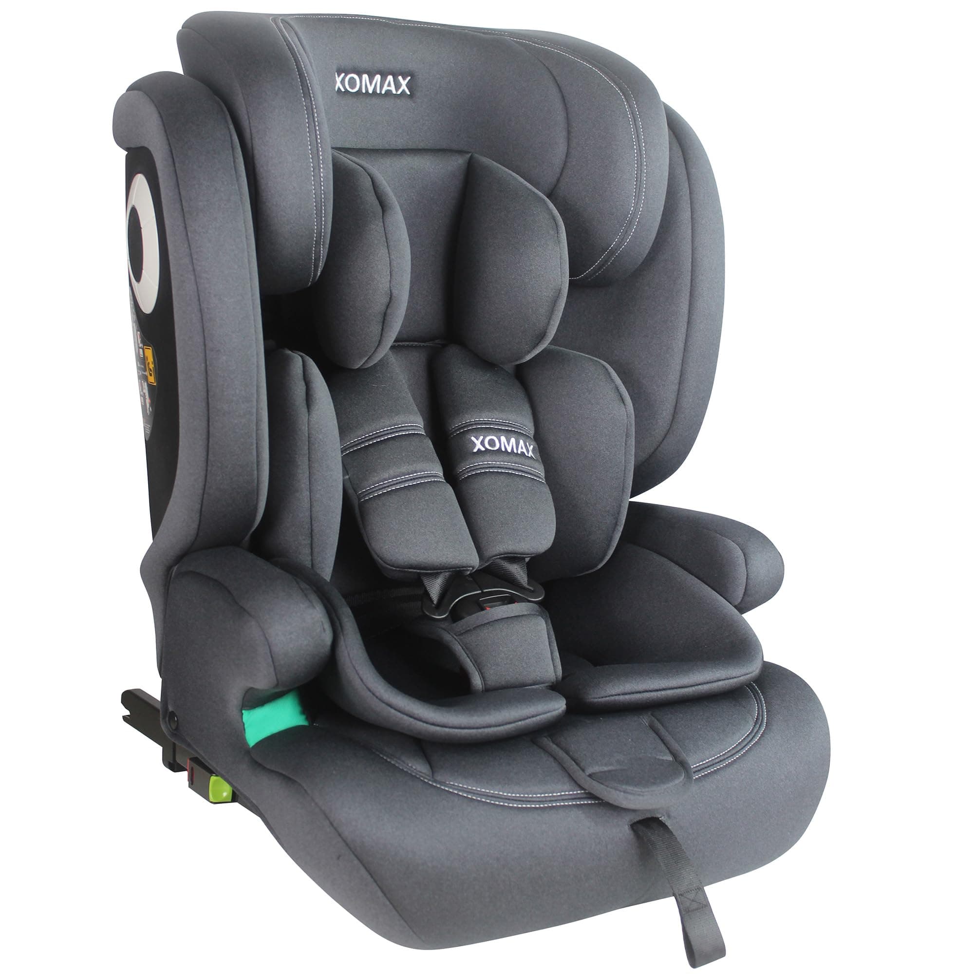 XOMAX LM238 Siège enfant ISOFIX évolutif 9-36 kg 15 mois-12 ans groupe 1/2/3 harnais 5/3 points housse amovible ECE R129