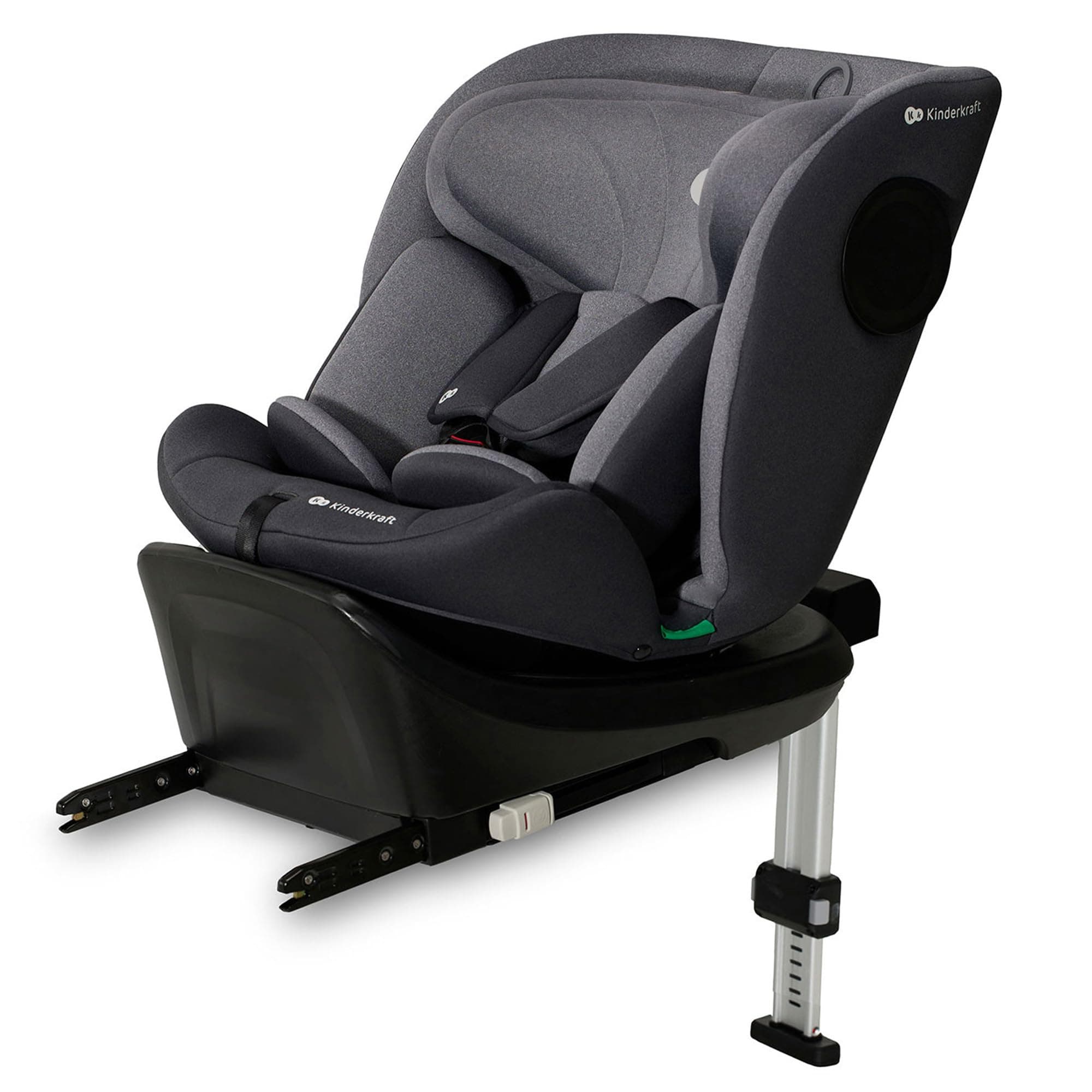 Kinderkraft I-360 Siège auto bébé Gris Isofix Protections latérales